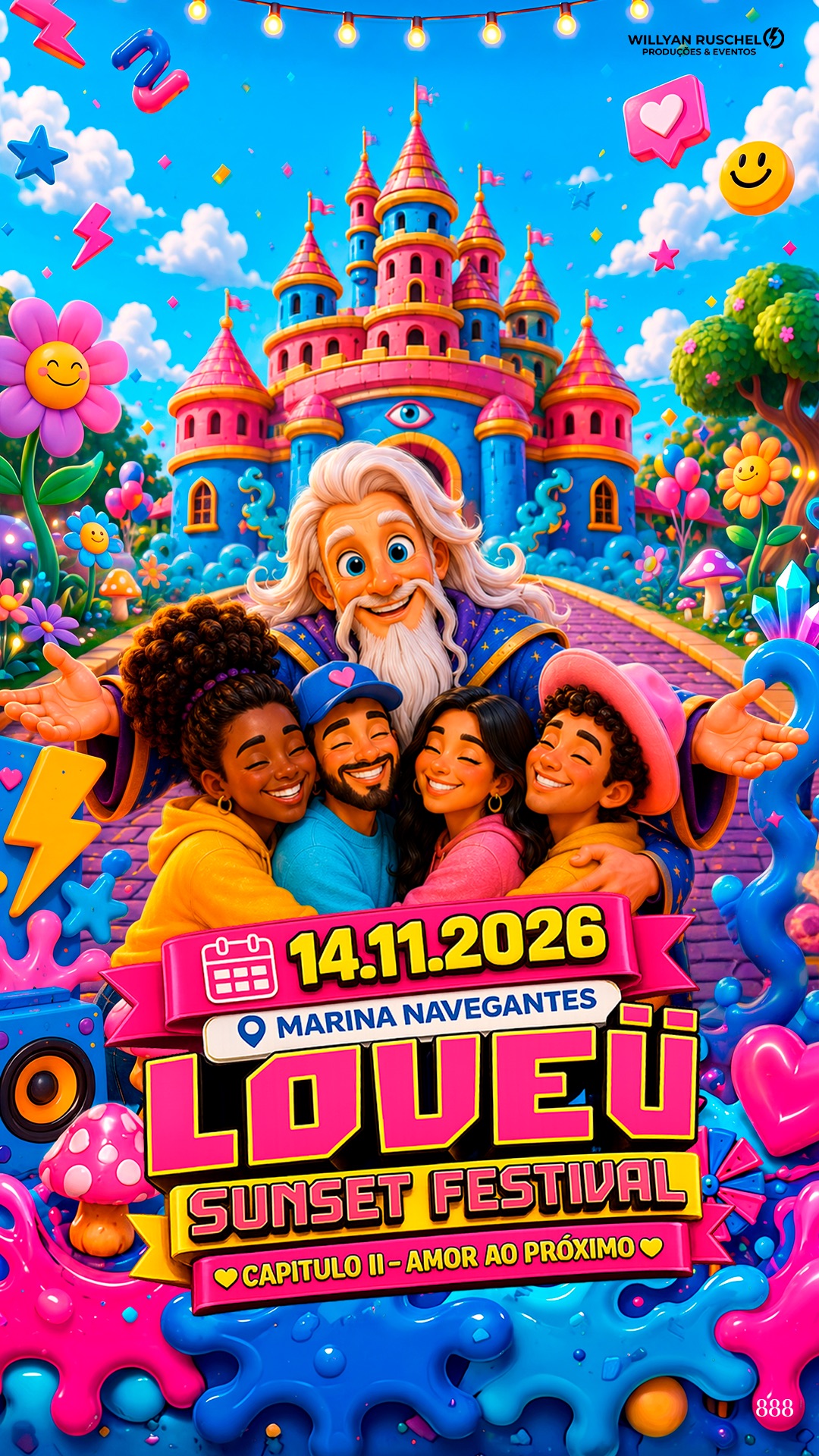 Loveü Sunset Festival — Capítulo II, 14.11.2026, Marina Navegantes